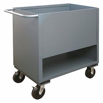GRAINGER APPROVED Utility Cart 2000 lb Steel 54 in., 49Y205