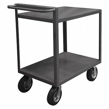 GRAINGER APPROVED Utility Cart 1 500 lb Steel, 49Y231