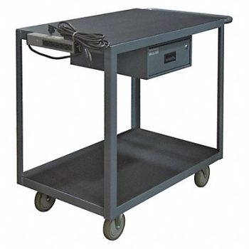 GRAINGER APPROVED Instrument Cart 1 200 lb Steel, 49Y233