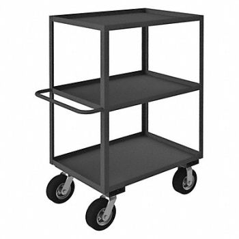 GRAINGER APPROVED Utility Cart 1 200 lb Steel, 49Y461