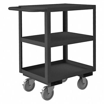 GRAINGER APPROVED Utility Cart 1 200 lb Steel, 49Y467
