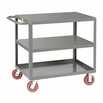 LITTLE GIANT Utility Cart 2 000 lb Steel, 49Y471