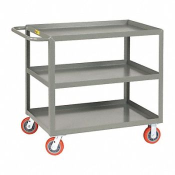 LITTLE GIANT Utility Cart 2 000 lb Steel, 49Y482