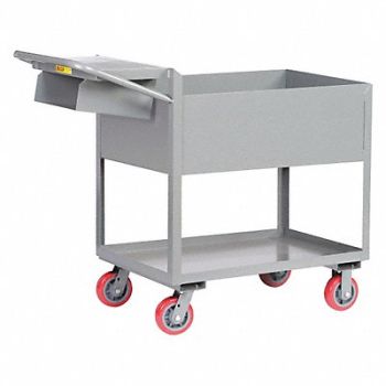 LITTLE GIANT Order-Picking Cart 3 600 lb Steel, 49Y526