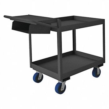 GRAINGER APPROVED Order-Picking Cart 3 600 lb Steel, 49Y520