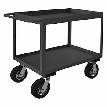GRAINGER APPROVED Utility Cart 1 200 lb Steel, 49Y521