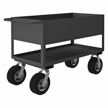 GRAINGER APPROVED Utility Cart 1 200 lb Steel, 49Y525