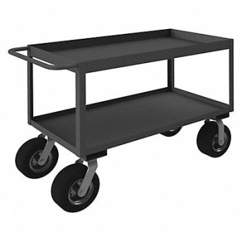 GRAINGER APPROVED Utility Cart 1 200 lb Steel, 49Y528