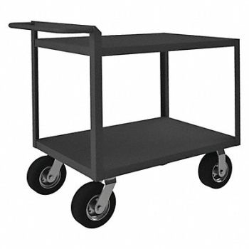 GRAINGER APPROVED Utility Cart 1 500 lb Steel, 49Y547