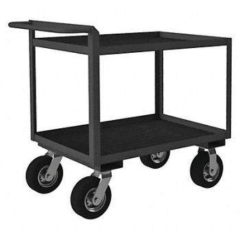 GRAINGER APPROVED Utility Cart 1 500 lb Steel, 49Y564