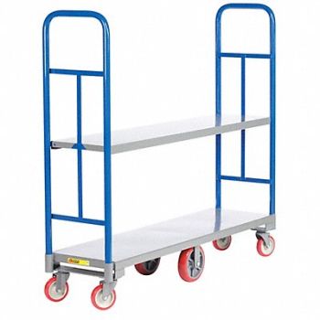 LITTLE GIANT Twin Handle Platform Truck 2000 lb., 49Y572