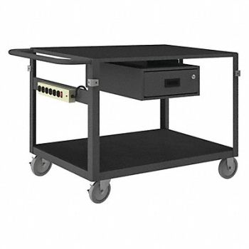 GRAINGER APPROVED Instrument Cart 1 000 lb Steel, 49Y609