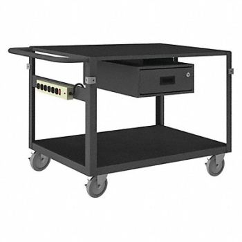GRAINGER APPROVED Instrument Cart 1 000 lb Steel, 49Y610