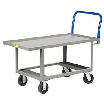 LITTLE GIANT Lip Edge Work Height Platform Truck, 49Y665