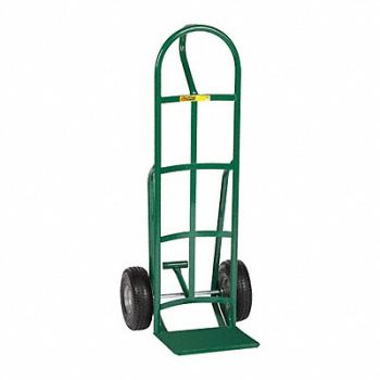 GRAINGER APPROVED HandTruck 800 lb 48 x21 x24 Green 14 ga, 49Y692