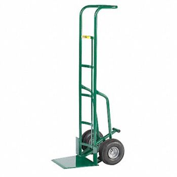 GRAINGER APPROVED Hand Truck 800 lb 60 x18 x23 14 ga., 49Y710
