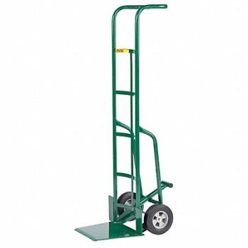 GRAINGER APPROVED HandTruck 800lb. 60 x18 x23 Green 14 ga, 49Y711