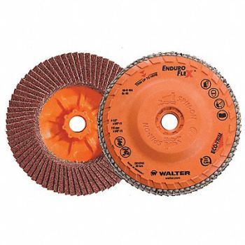 WALTER SURFACE TECHNOLOGIES Fiber Disc 4 1/2 in Dia 5/8in Arbor, 49YJ92