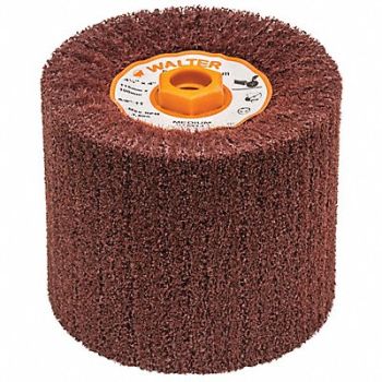 WALTER SURFACE TECHNOLOGIES Unmounted Flap Wheel 4-1/2 Dia Medium, 49YJ99