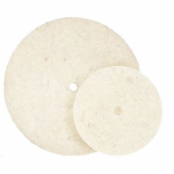 WALTER SURFACE TECHNOLOGIES Felt Disc, 49YK01