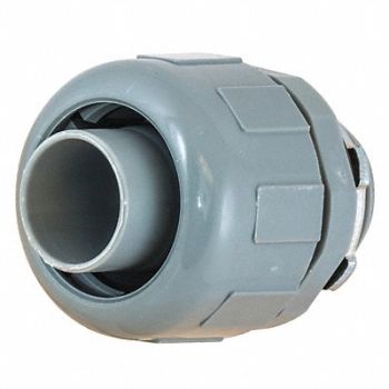 HUBBELL WIRING DEVICE-KELLEMS Conduit Fitting Nylon Trade Size 3/4in, 49YK28