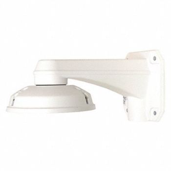 SPECO TECHNOLOGIES Wall Mount Bracket Gray Fits PTZ Cameras, 49YR63