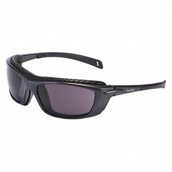 BOLLE SAFETY Safety Glasses Smoke Lens No Venting, 49YV87