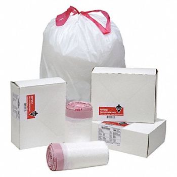 TOUGH GUY Trash Bag 13 gal PK100, 49YW57