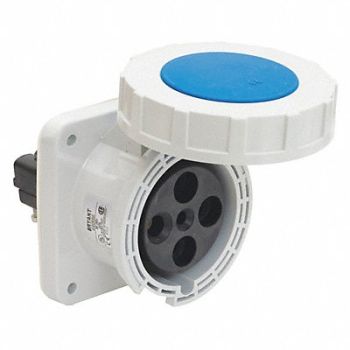 GRAINGER APPROVED Pin and Sleeve Receptacle 10 HP 240VAC, 49YY04