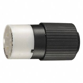 GRAINGER APPROVED Blade Connector Black/White 20A, 49YY24