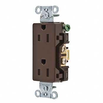 GRAINGER APPROVED Receptacle Nylon 0.5 HP 2 Poles 125VAC, 49YZ25