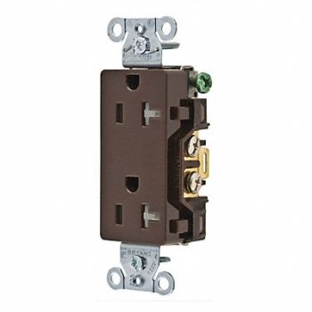 GRAINGER APPROVED Receptacle Nylon 1.0 HP Mounting Flush, 49YZ28