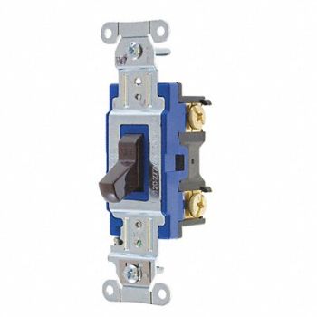 GRAINGER APPROVED Switch Brown 3-Way Switch 1/2 to 2 HP, 49YZ54