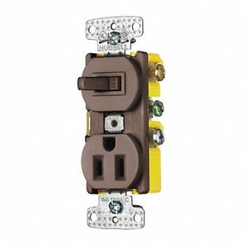 GRAINGER APPROVED Combination Device Brown 120VAC/125VDC, 49YZ79