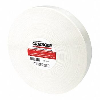 GRAINGER APPROVED Foam Tape 500 yd L 1/2 W PK16, 49Z397