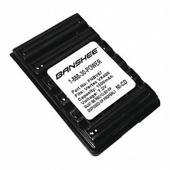 BANSHEE Battery Pack Fits Model FNB57 Vertex, 49Z781