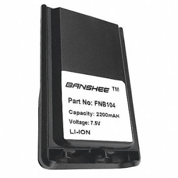 BANSHEE Battery Pack Fits Model FNB104 Vertex, 49Z783