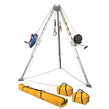 FALLTECH Tripod System W/SRL W/Winch, 49Z793