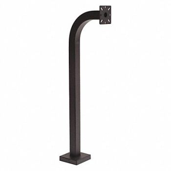 PEDESTAL PRO Curb Height Pedestal 36 H Steel Black, 49Z890