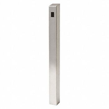 PEDESTAL PRO Entry Pedestal 48 H Stainless Steel, 49Z905