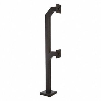 PEDESTAL PRO Dual Head Gooseneck Pedestal 84 H 80 lb., 49Z924