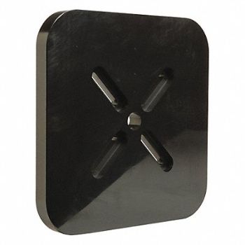 PEDESTAL PRO Buffer Plate Black 5 lb., 49Z927