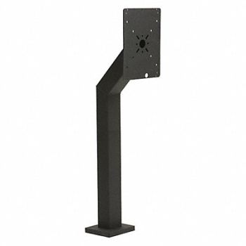 PEDESTAL PRO Mounting Post 45 H Powder Coat, 49Z931