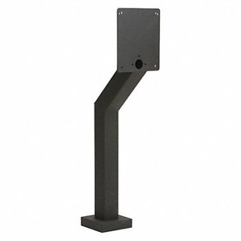 PEDESTAL PRO Mounting Post 54 H Aluminum, 49Z935