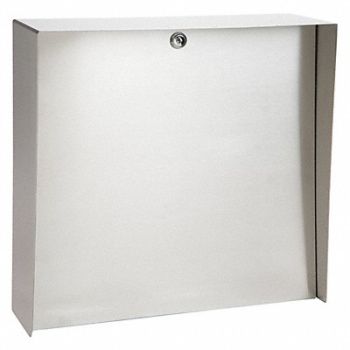 PEDESTAL PRO Outdoor Housing 16 H Stainless Steel, 49Z968