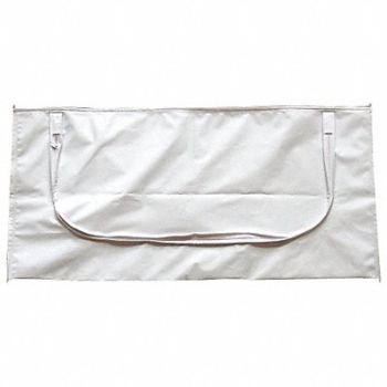 CLASSIC PLASTICS CORP Body Bag 1/2 H x 28 L White PK20, 49ZC68