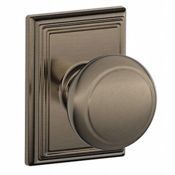 SCHLAGE Knob Lockset Mechanical Passage Grd. 1, 49ZC91