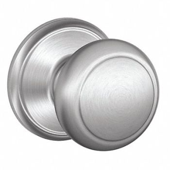 SCHLAGE Knob Lockset Mechanical Passage Grd. 1, 49ZC98