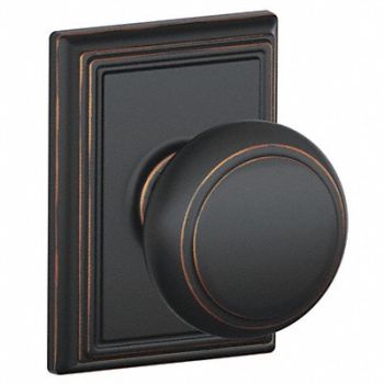SCHLAGE Knob Lockset Mechanical Passage Grd. 1, 49ZD02