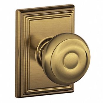 SCHLAGE Knob Lockset Mechanical Passage Grd. 1, 49ZD15